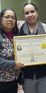 Rufina Perez Rodriguez Graduacion Curso Anatomia Fisiologia Histologia Escuela 5 Leyes Biologicas