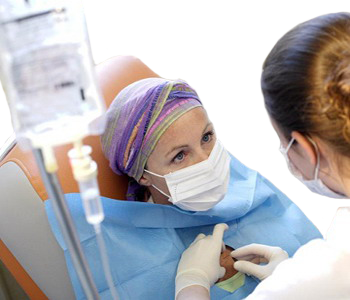 Quimioterapia Mujer Miedo Cancer Tumor