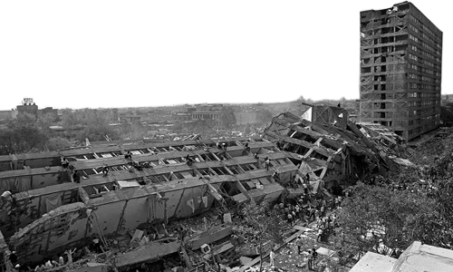Tlatelolco Sismo CDMX Mexico DF 1985