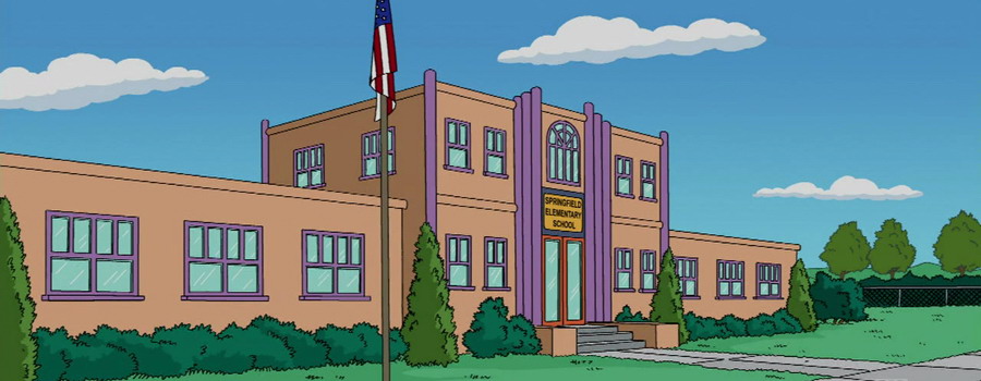 Simpson Escuela Primaria Springfield
