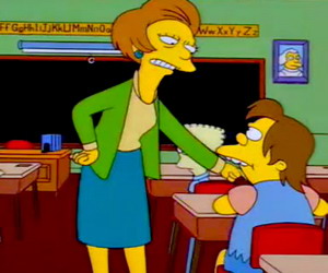Simpson Nelson Muntz Maestra Krabappel