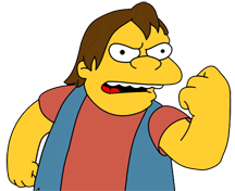 Simpson Nelson Muntz Amenazando