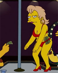 Simpson Nelson Muntz Madre Table Dance Prostituta