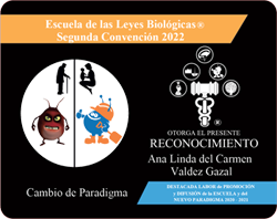 Reconocimiento Ana Linda Carmen Valdez Gazal Escuela Leyes Biologicas