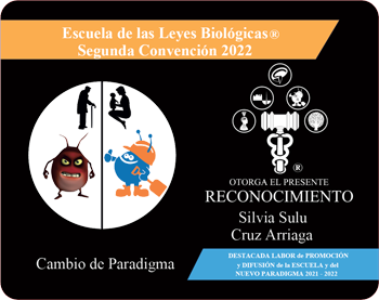 Reconocimiento Silvia Sulu Cruz Arriaga Escuela Leyes Biologicas