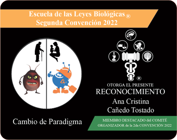 Escuela 5 Leyes Biologicas Nueva Medicina Ryke Geerd Hamer 2da Convencion 2022 San Juan Cosala Jalisco Mexico Ana CristinaReconocimiento Ana Cristina Cañedo Tostado Escuela Leyes Biologicas