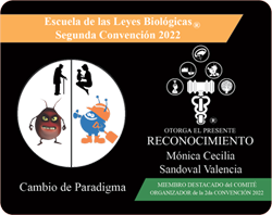 Reconocimiento Monica Cecilia Sandoval Valencia Escuela Leyes Biologicas