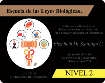 Elizabeth Santiago Garcia Reconocimiento Academico Nivel 2 Escuela 5 Leyes Biologicas
