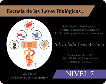 Silvia Sulu Cruz Arriaga Reconocimiento Academico Nivel 7 Escuela 5 Leyes Biologicas