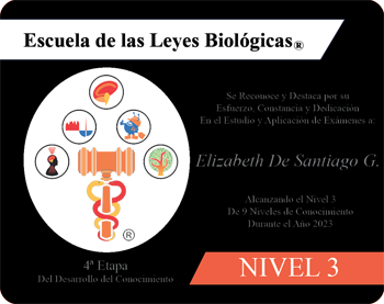 Elizabeth Santiago Garcia Reconocimiento Academico Nivel 3 Primer Evento 2023 Escuela 5 Leyes Biologicas