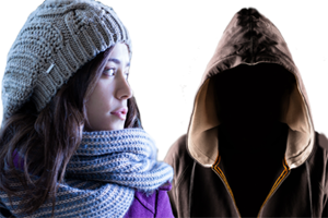 Miedo Detras Nuca Peligro Delirio Persecusion Mujer Acechada