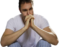Hombre Preocupado Diagnostico Cancer