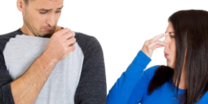 Hombre Mujer Mal Olor Peste Sudor