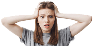 Mujer Desesperada Pensamientos Obsesivos Psique
