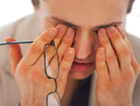 Vision Cansada Agotada Lentes Molestias Ojos